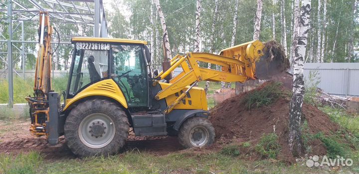 Услуги экскаватора погрузчика
