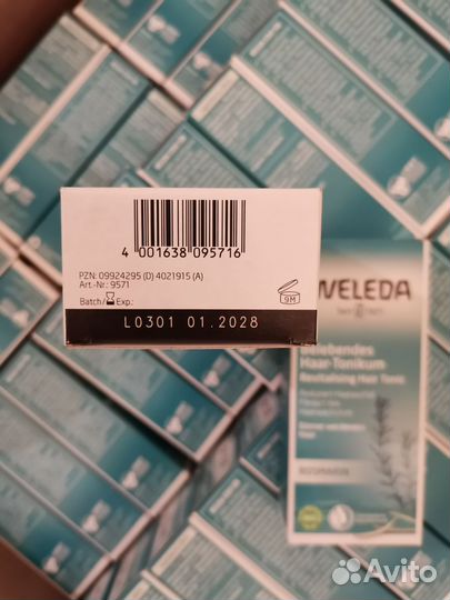 Тоник для волос weleda