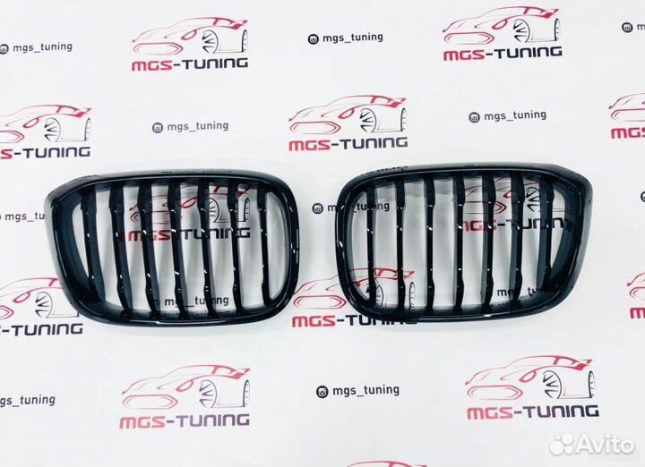 Решетка радиатора BMW Х4 G02 M-Perfomance Black