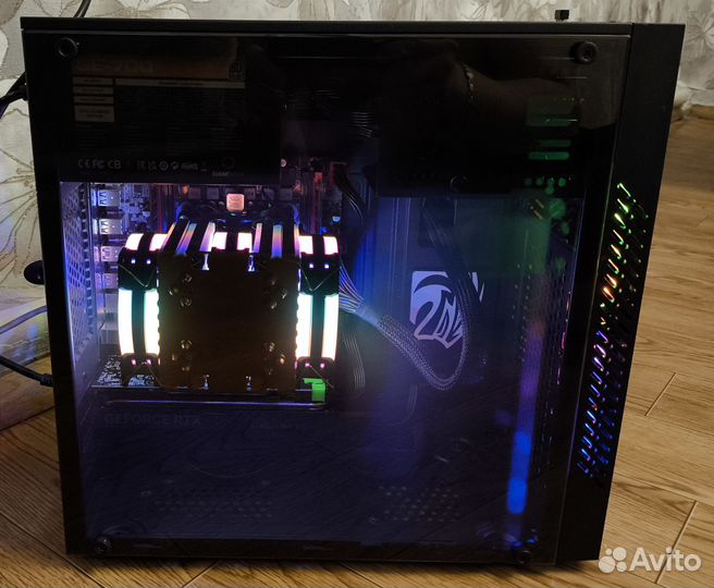 Мощный игровой системный блок RTX 4060