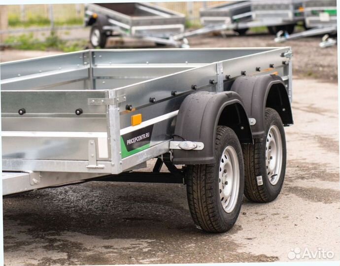 Прицеп легковой двухосный 3м на 1.5м Титан