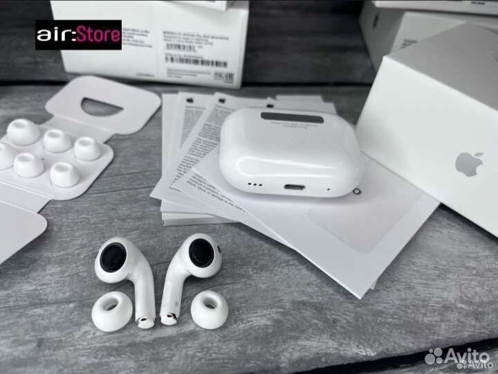 Airpods Pro 2 поколения (Лучшая реплика в России)