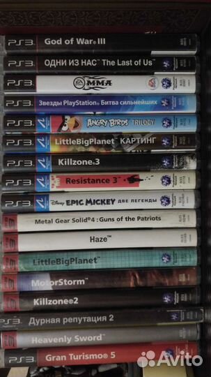 Диски на приставку ps3