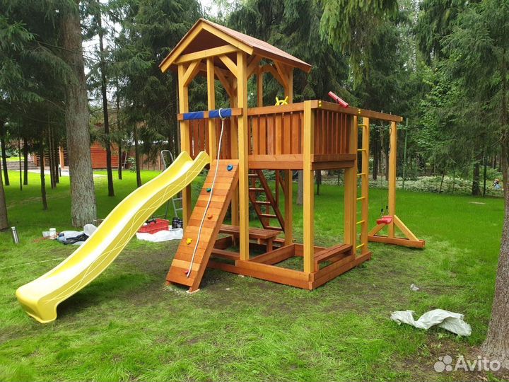 Детский игровой домик Савушка 4 сезона 5