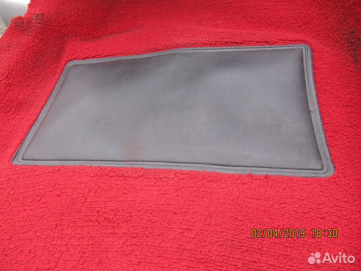 Ретро ковёр красный 2103, 2106 ваз СССР отличный