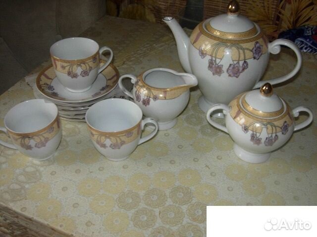 Чайный сервиз новый 15 предметов (новый)