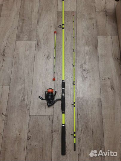 Удилище с катушкой