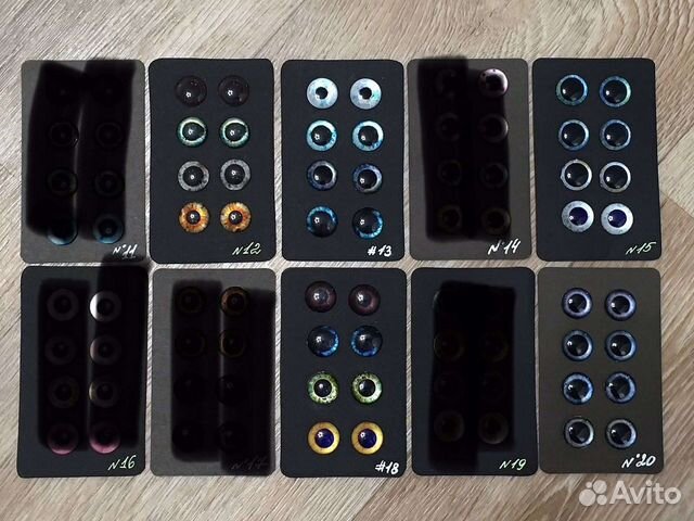 Чипы для Блайз 14мм наборы по 4 пары