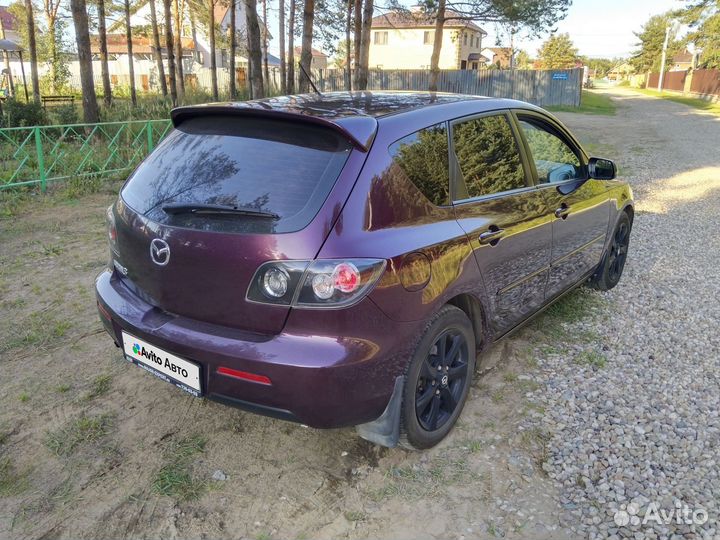 Mazda 3 1.6 МТ, 2007, 190 300 км