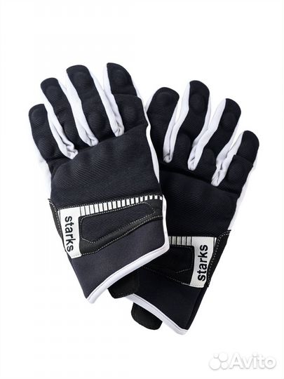 Мотоперчатки Текстильные Starks Altair / Черно-бел