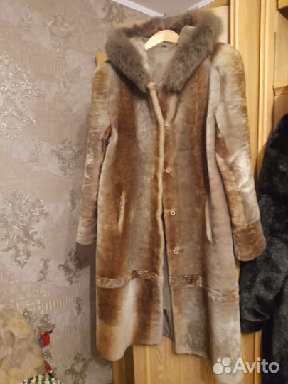 Шуба цигейка женская