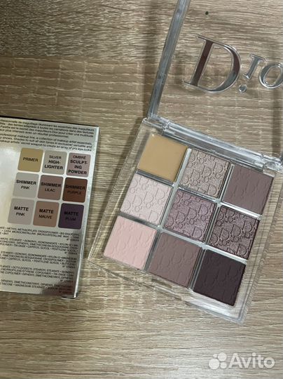Палетка теней dior