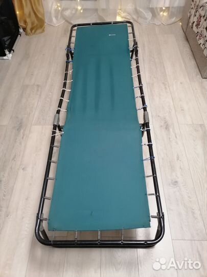 Раскладушка с матрасом