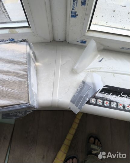 Установка подоконников