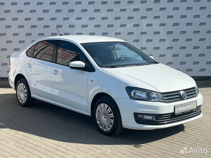 Volkswagen Polo 1.6 AT, 2020, 104 000 км