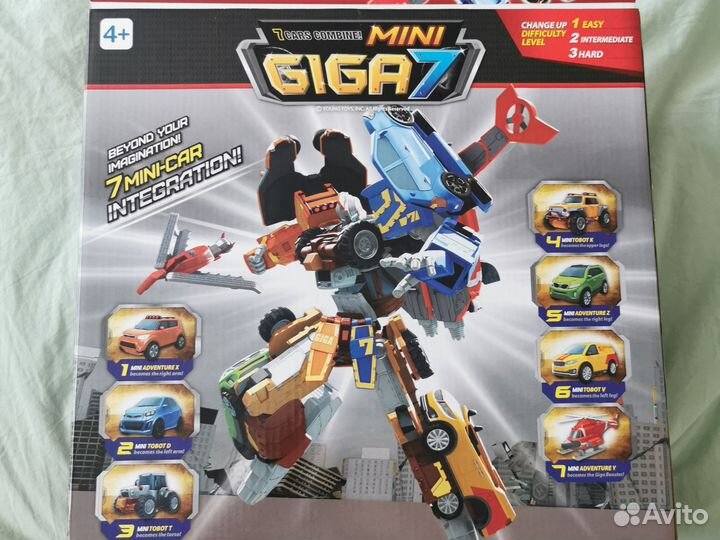 Tobot Giga 7 оригинал, очень мало б/у