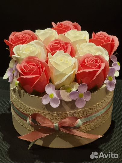 Букет цветов из мыла