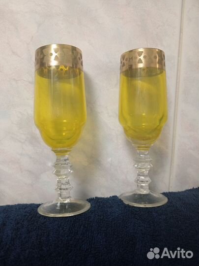 Фужеры богемия