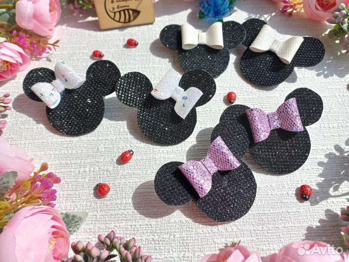 Резиночки для волос ручной работы