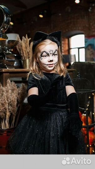 Костюм кошечки, костюм на хеллоуин