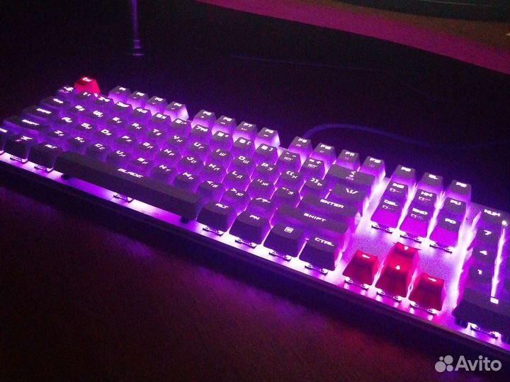 Механическая клавиатура ZET blade kailh black opti