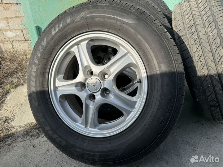 Литые диски r16 с резиной