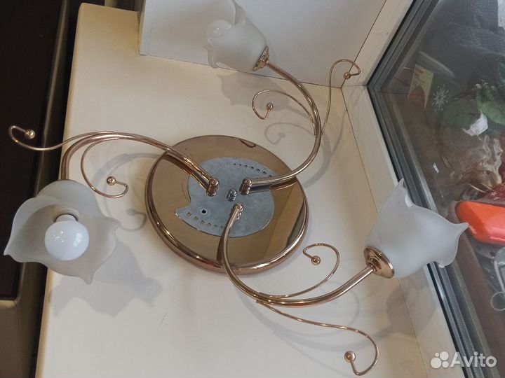 Люстра потолочная бу