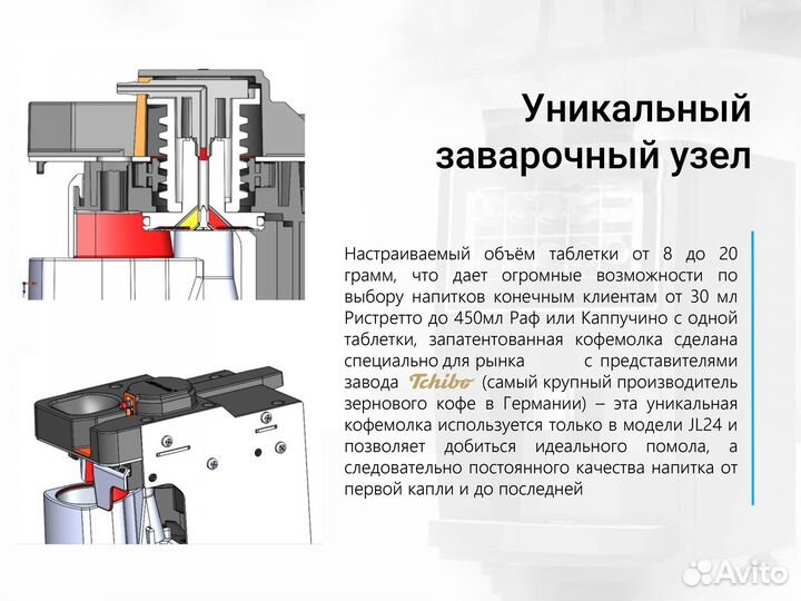 Jetinno JL24 кофемашина (джетино кофеаппарат)
