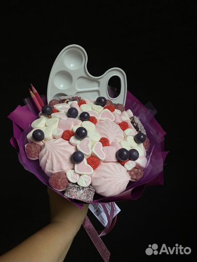 Букет учителю съедобный