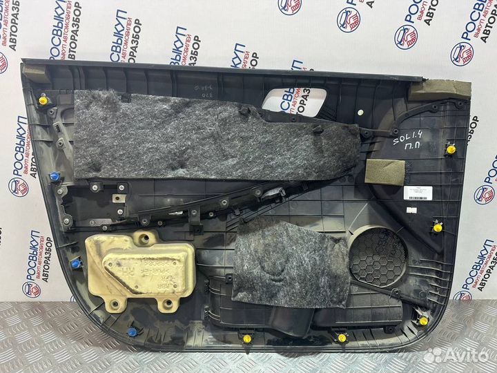 Обшивка двери Hyundai Solaris 1