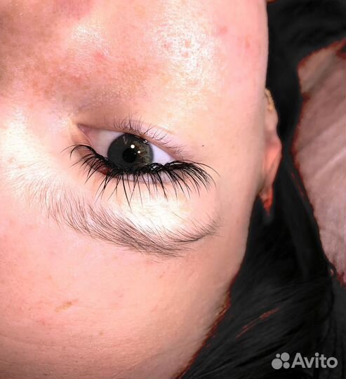 Наращивание ресниц на дому