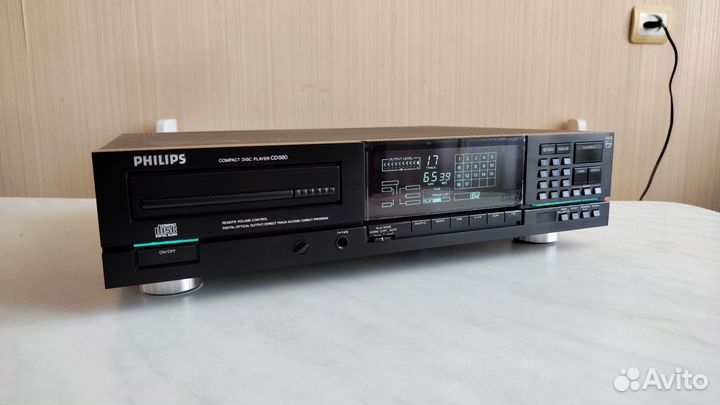 Philips CD 880 CDM-1 Mk2, TDA 1541A, 220 Вольт