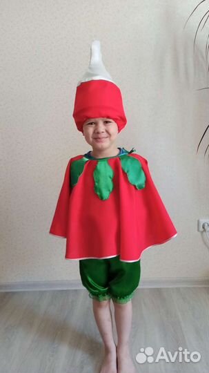 Костюмы овощей и фруктов прокат