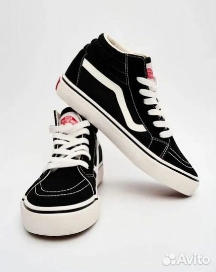 Кеды vans высокие