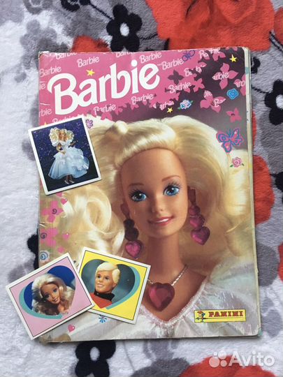 Наклейка barbie panini 1993