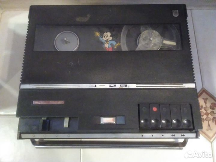 Катушечный магнитофон СССР Дайна