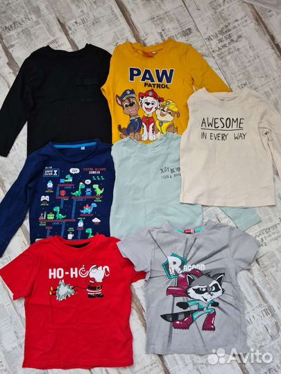 Вещи на мальчика пакетом 98