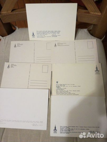 Открытки СССР с видами Таллина 77,79 и 80г