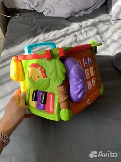Fisher price развивающие кубики
