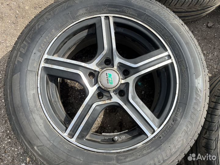 Лето Bridgestone 195/65 R15 Литые 5x114.3 73.1