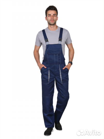 Полукомбинезон рабочий летний новый