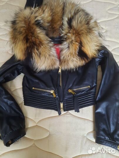 Куртки из натуральной кожи dsquared2