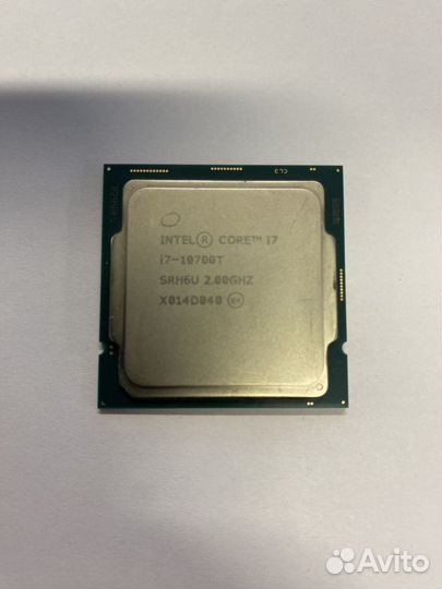 Процессор intel core i7 10700T