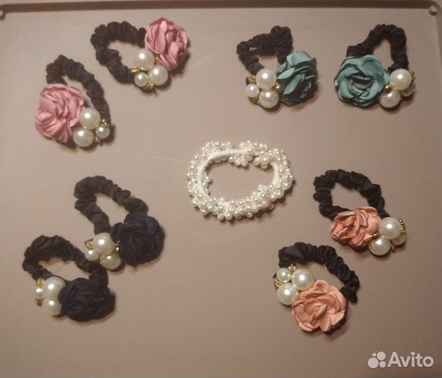 Новые резинки для волос (цена за 2 шт.)
