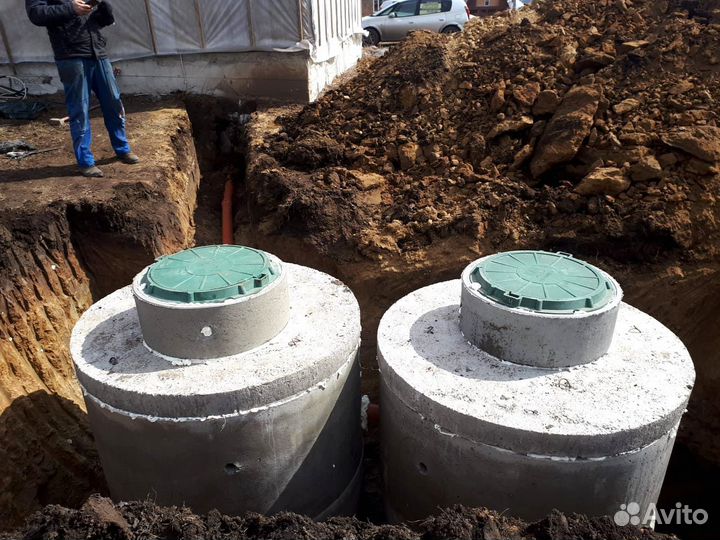 Септик из бетонных колец: надежно и долговечно