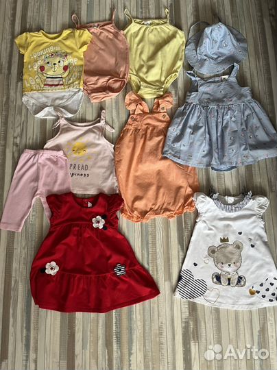 Вещи пакетом на девочку