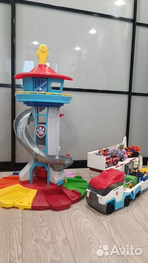 База Щенячий патруль + Патрулевоз