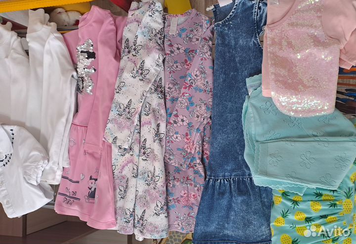 Детские вещи на девочку 116-125