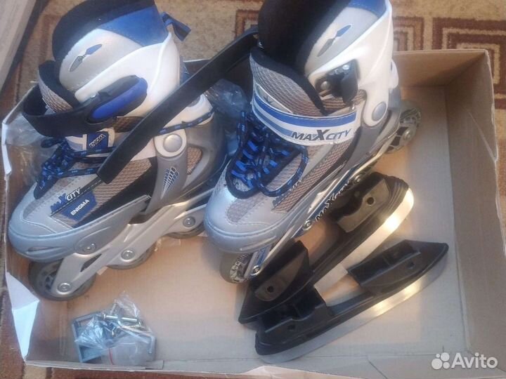 Раздвижные коньки-ролики