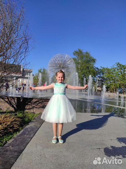 Платье на выпускной нарядное 122-128